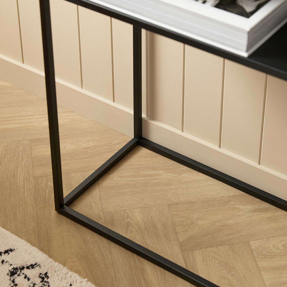 Hamilton Console Table - Black - Mocka New Zealand