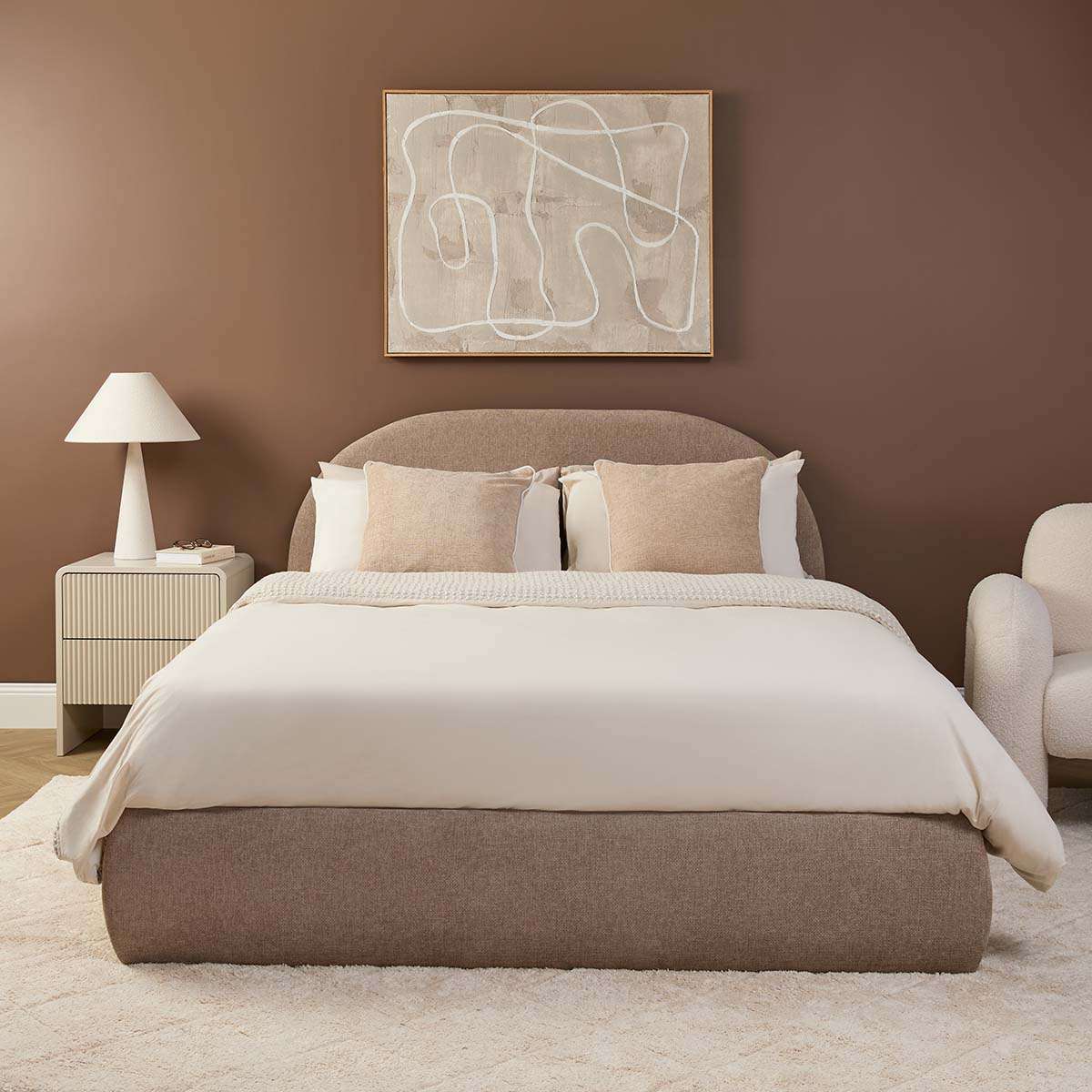Tanner Storage Queen Bed and Bamboo Queen Mattress Bundle - Mocka New Zealand