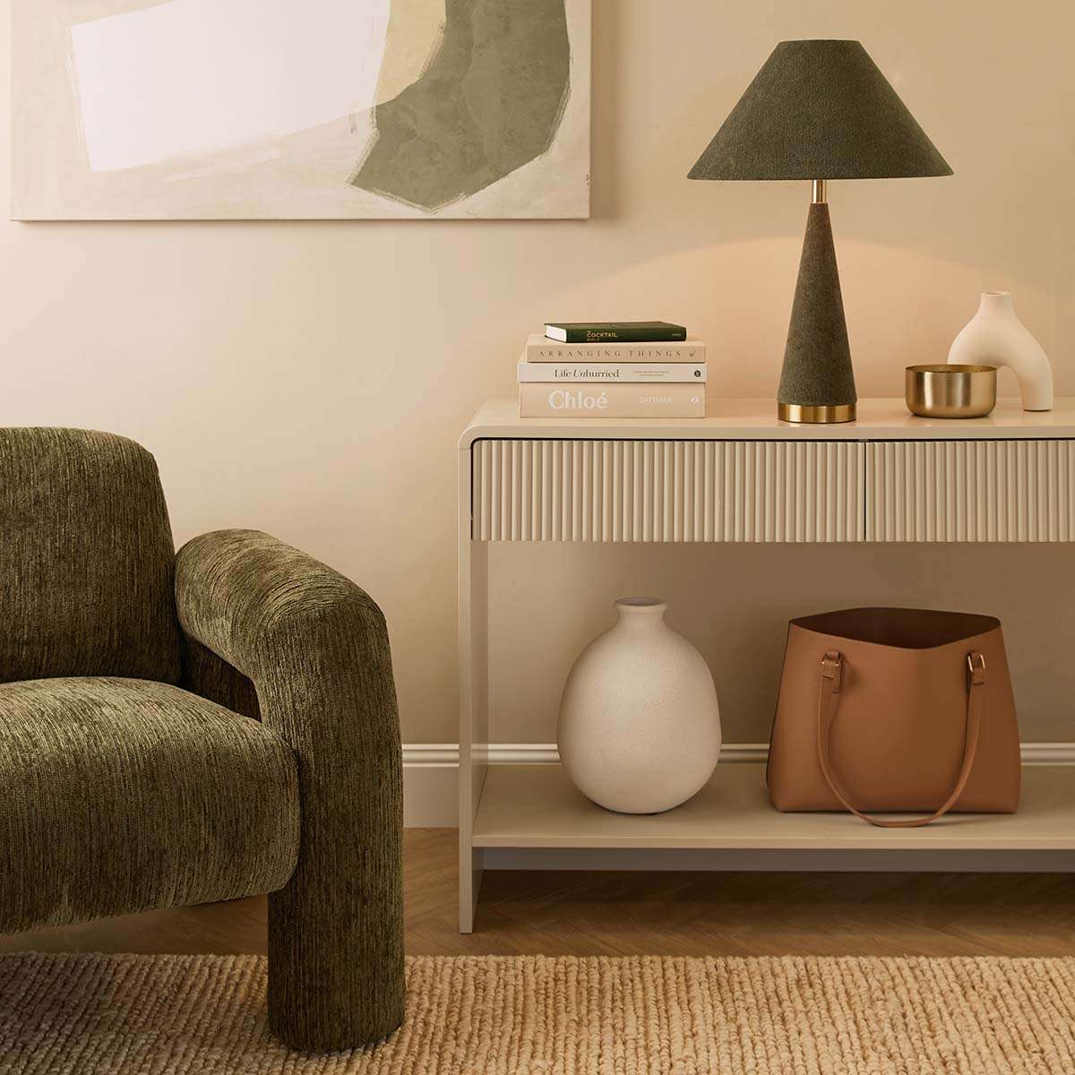 Velvet Table Lamp - Mocka New Zealand