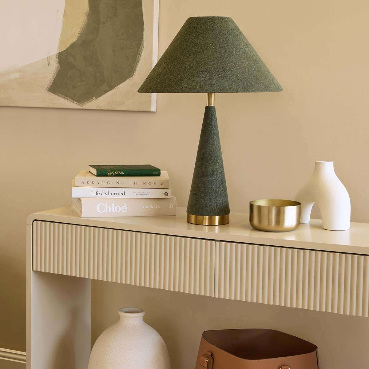 Velvet Table Lamp - Mocka New Zealand