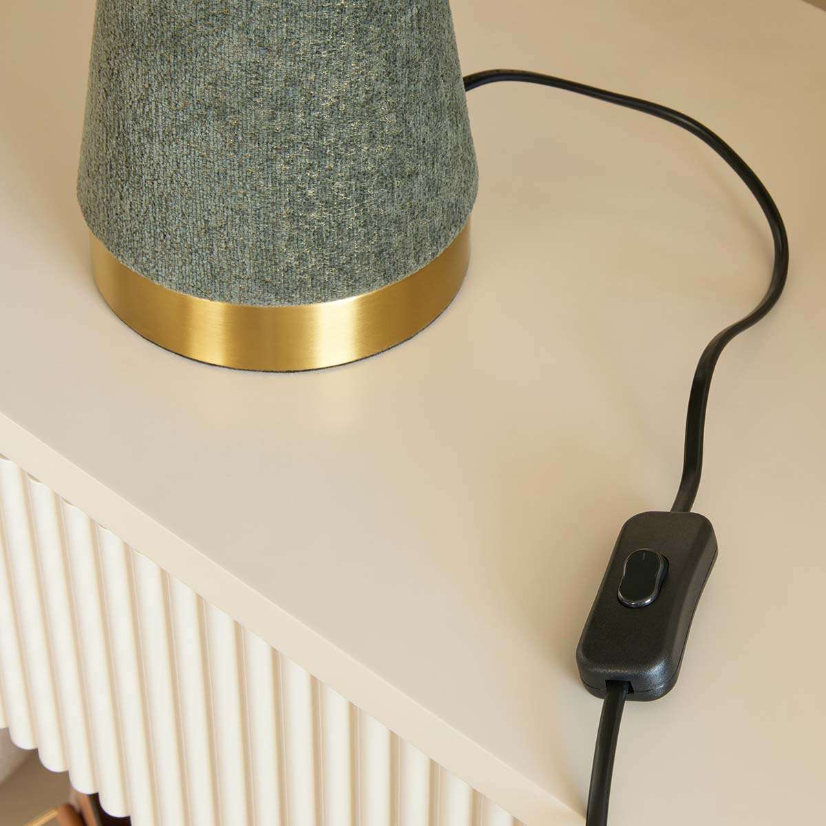 Velvet Table Lamp - Mocka New Zealand