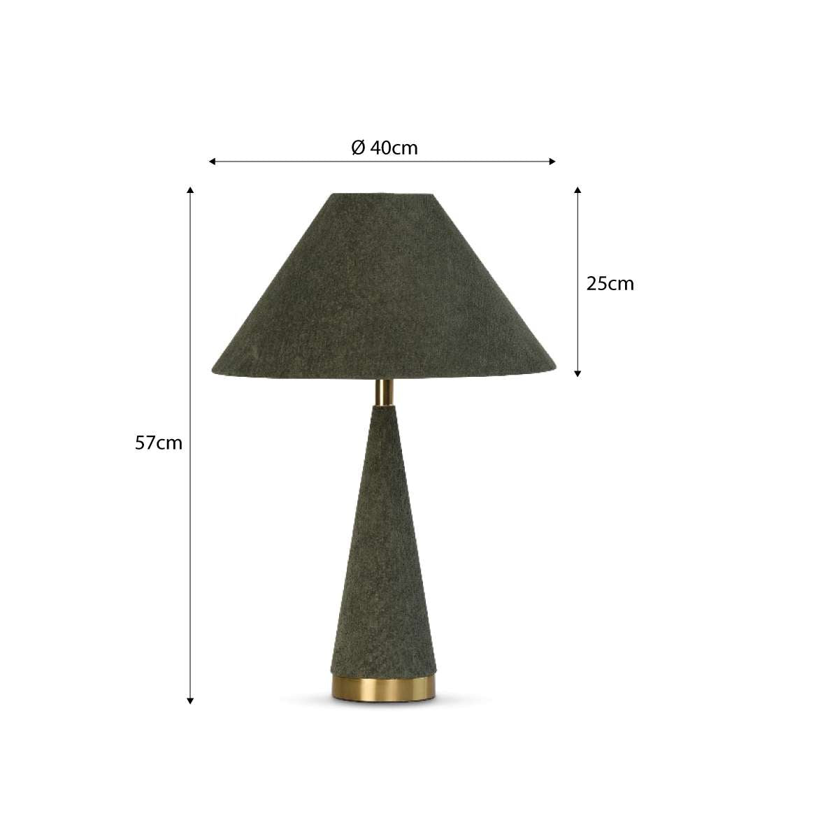 Velvet Table Lamp - Mocka New Zealand