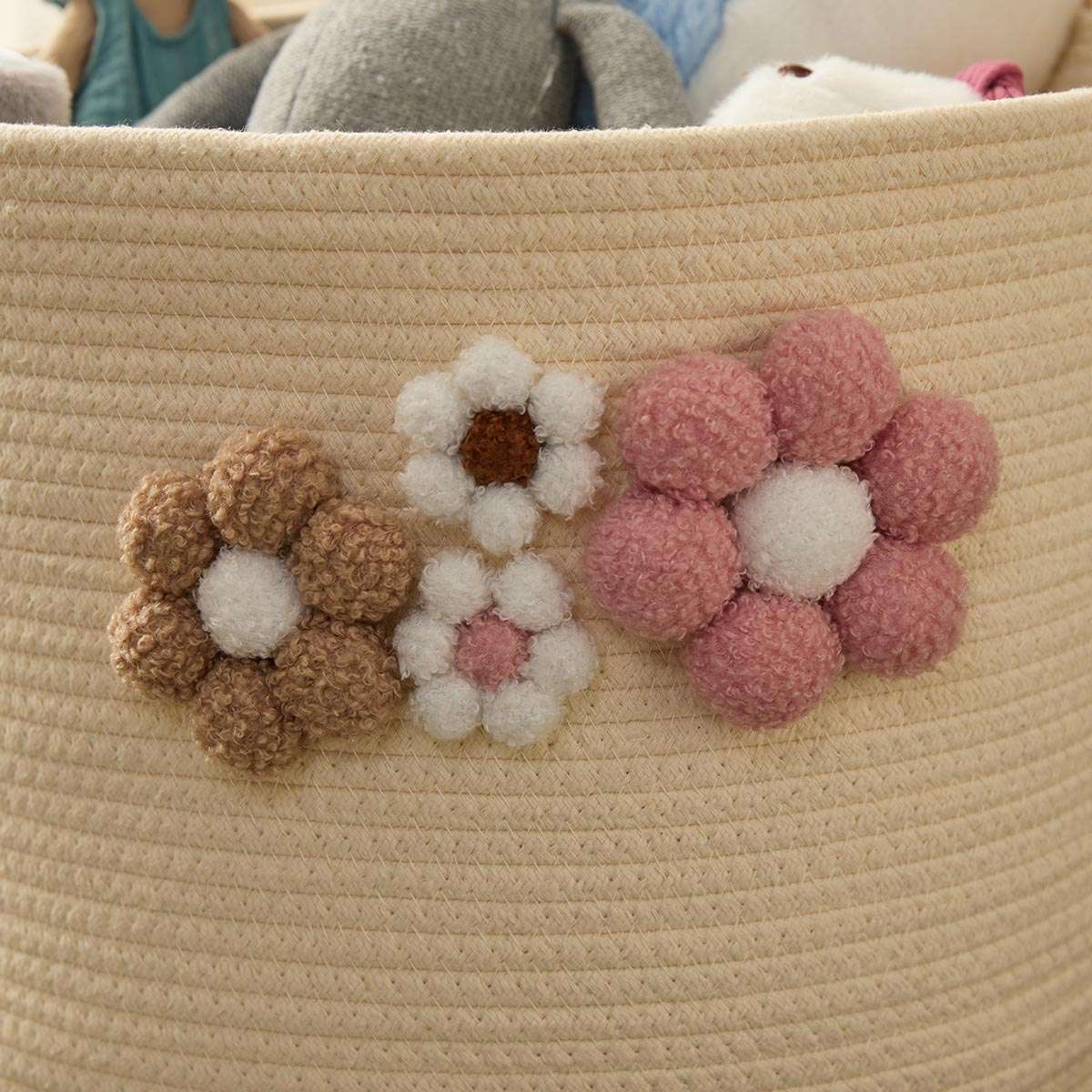 Daisy Rope Basket - Mocka New Zealand