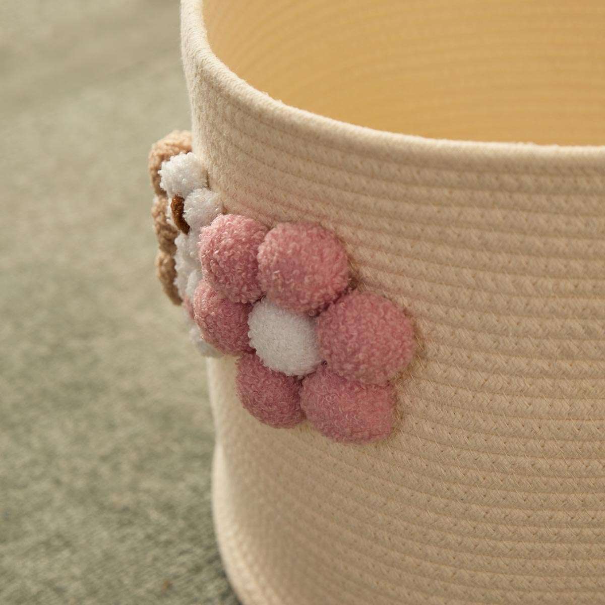 Daisy Rope Basket - Mocka New Zealand