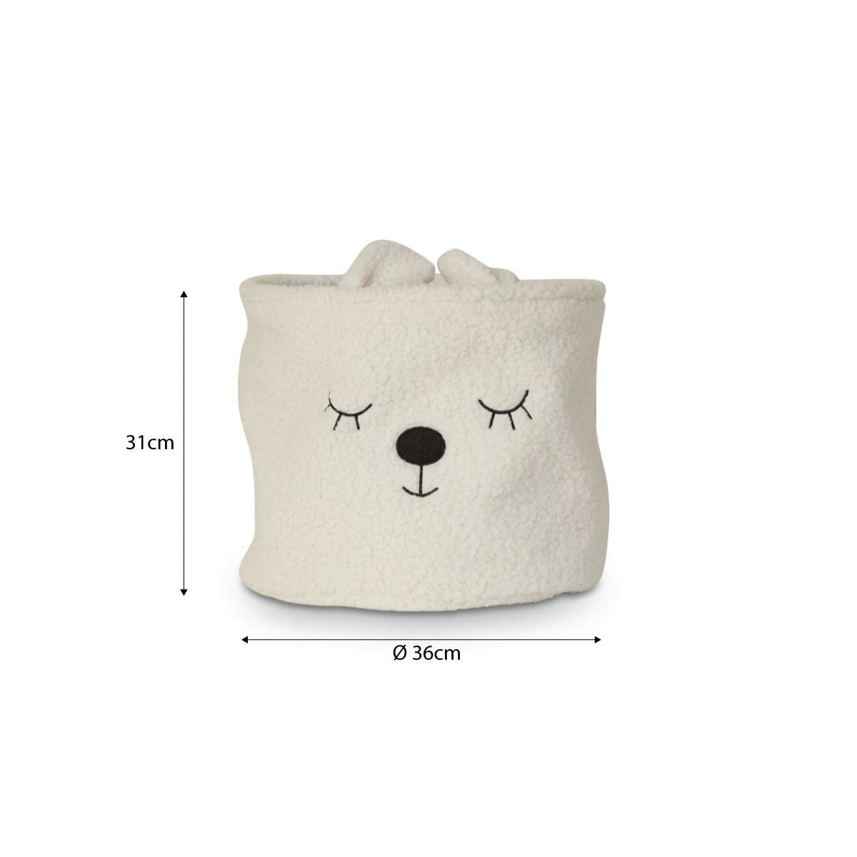 Snowdrop Rabbit Basket - Mocka New Zealand