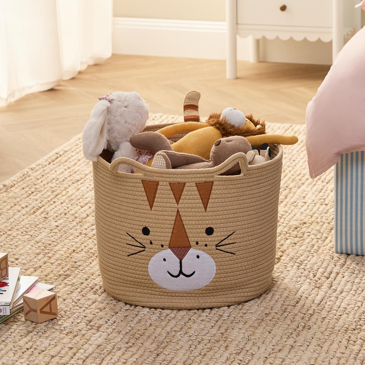 Tiger Rope Basket - Mocka New Zealand