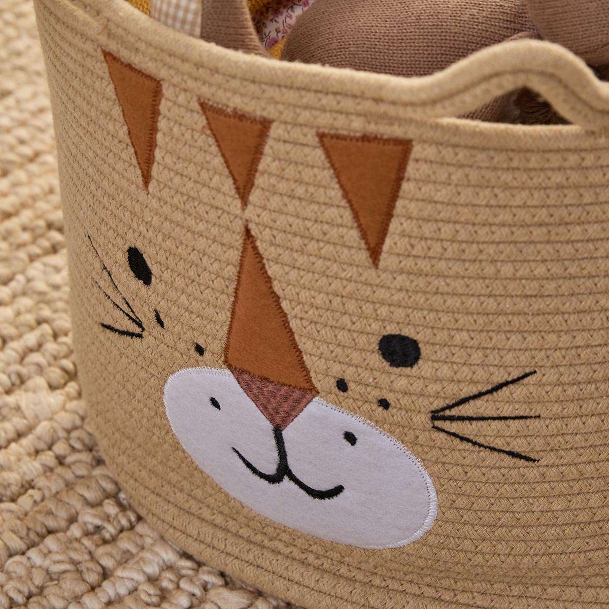Tiger Rope Basket - Mocka New Zealand