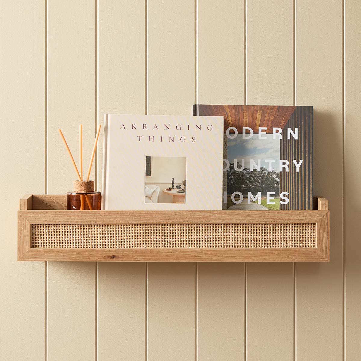Noosa Wall Shelf - Natural - Mocka New Zealand