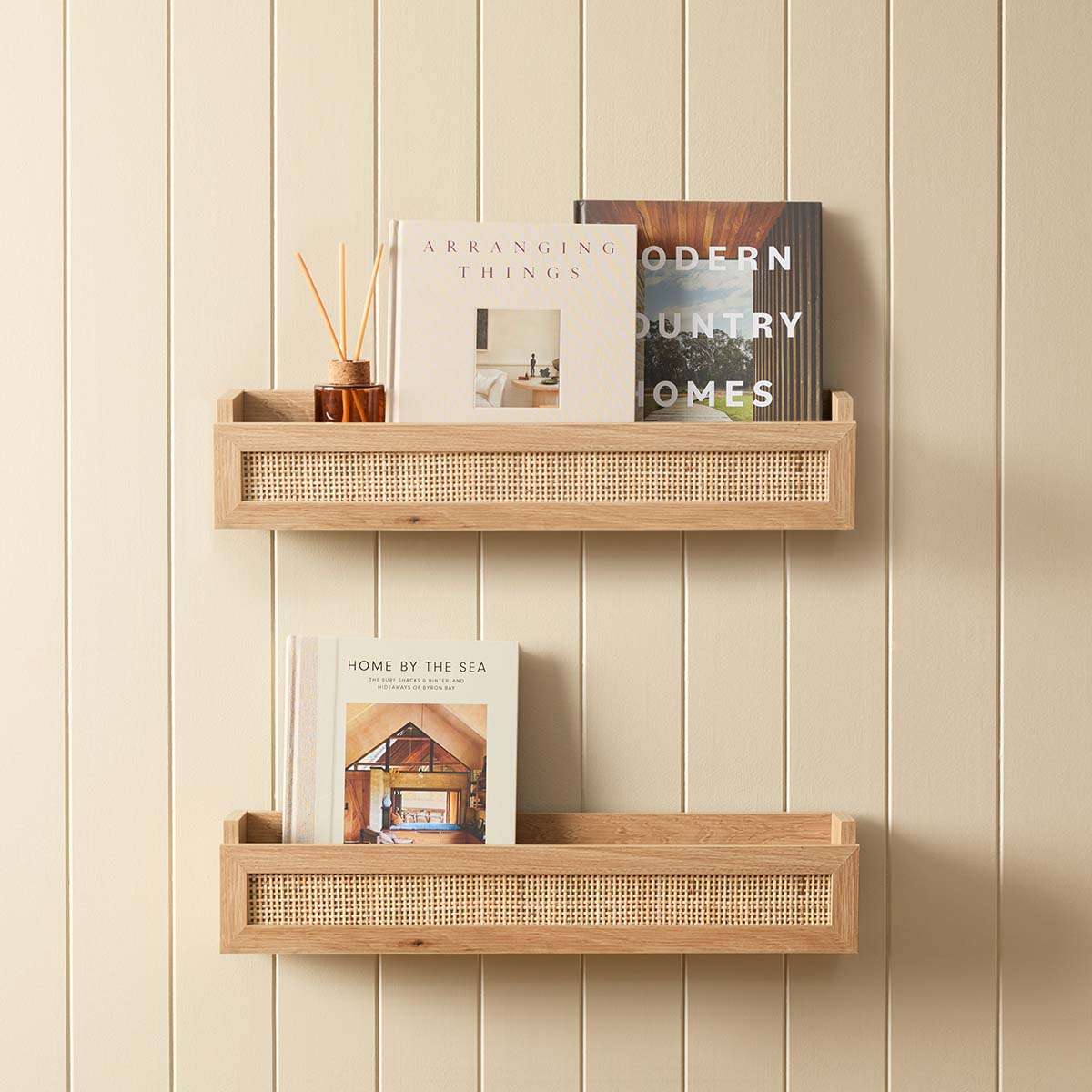 Noosa Wall Shelf - Natural - Mocka New Zealand