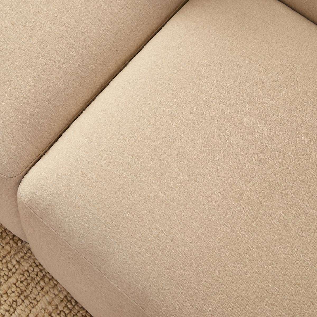 Dylan Large Ottoman - Natural - Mocka New Zealand