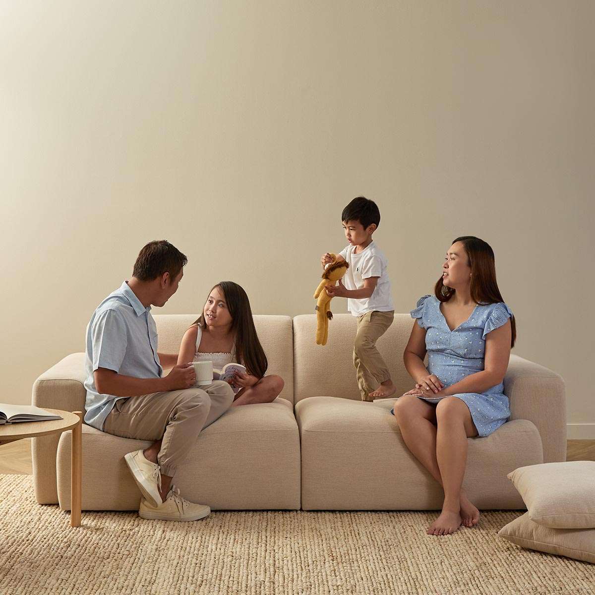 Dylan 2.5 Seater Sofa - Natural - Mocka New Zealand