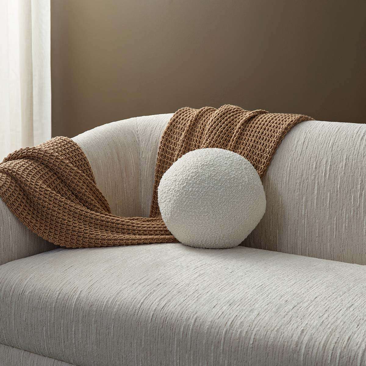 Reign 2.5 Seater Sofa - Cream - Mocka New Zealand