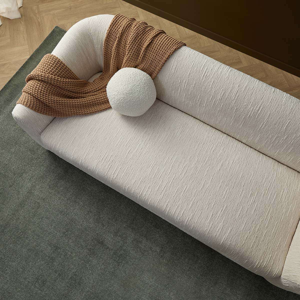 Reign 2.5 Seater Sofa - Cream - Mocka New Zealand