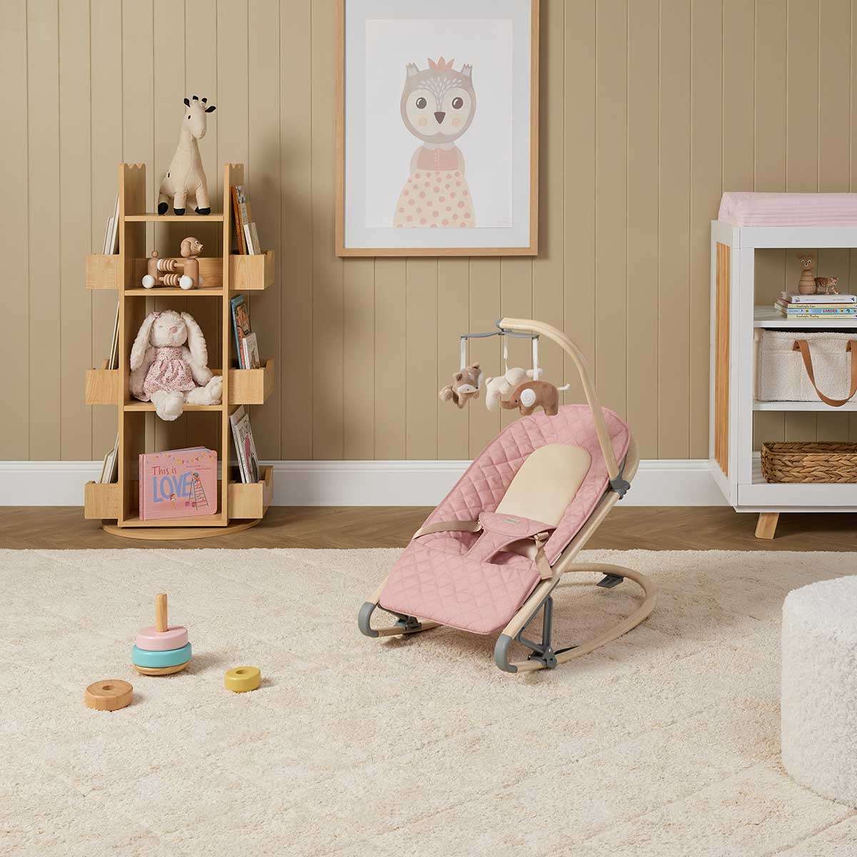 Raven Rocker - Pink - Mocka New Zealand