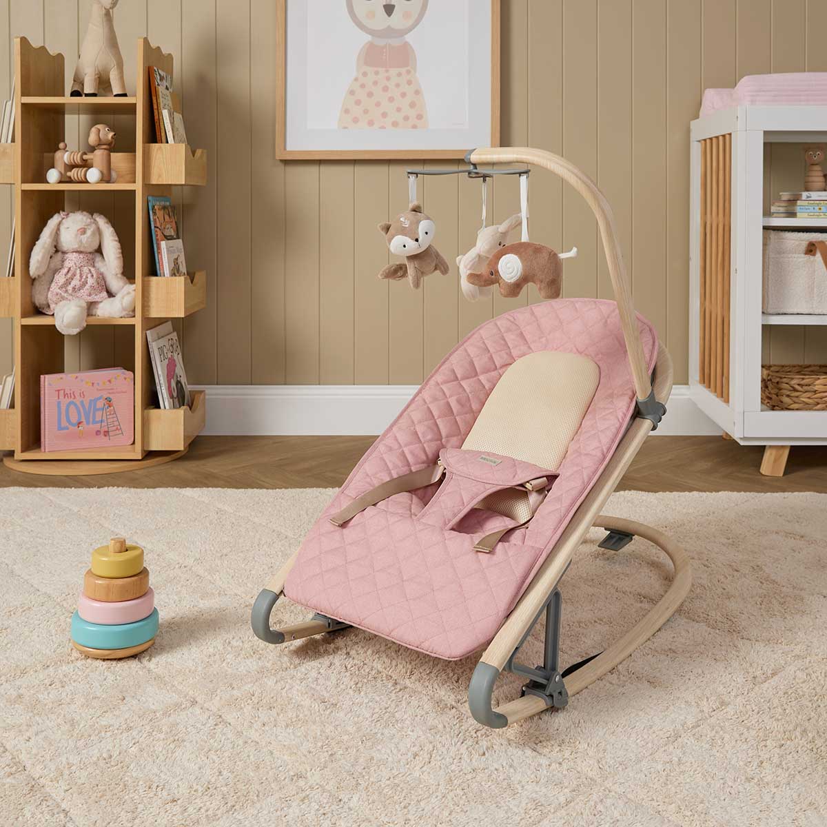 Raven Rocker - Pink - Mocka New Zealand