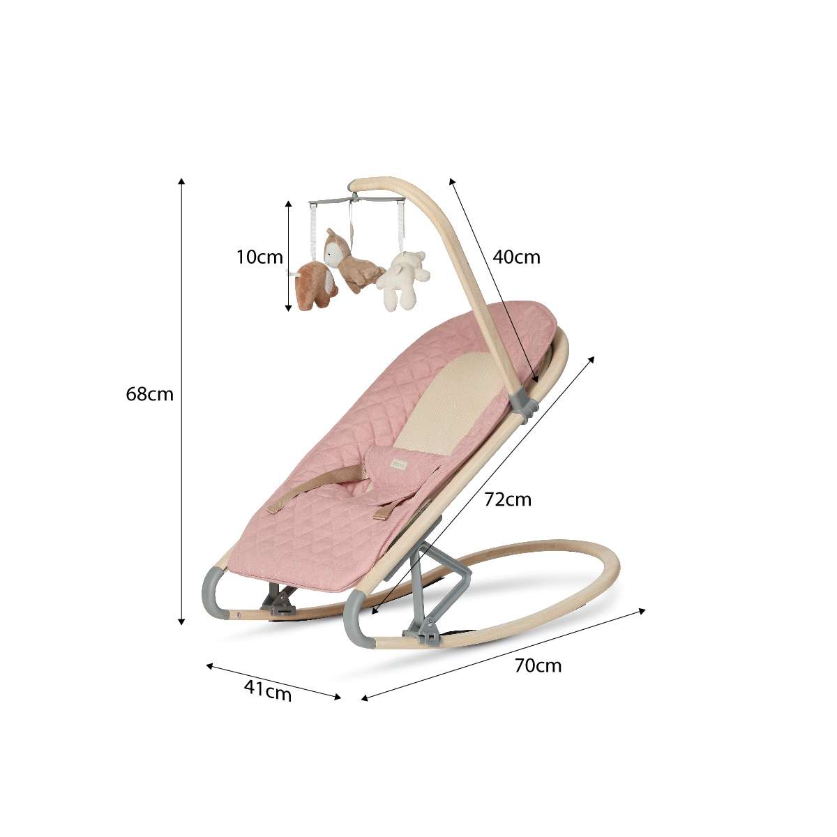 Raven Rocker - Pink - Mocka New Zealand