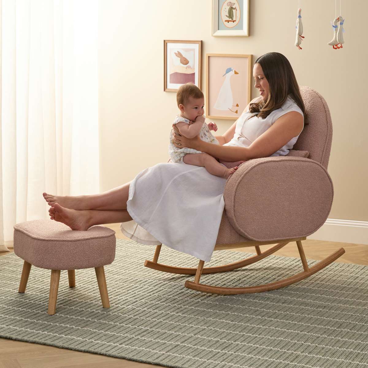 Buddy Stool - Blush - Mocka New Zealand