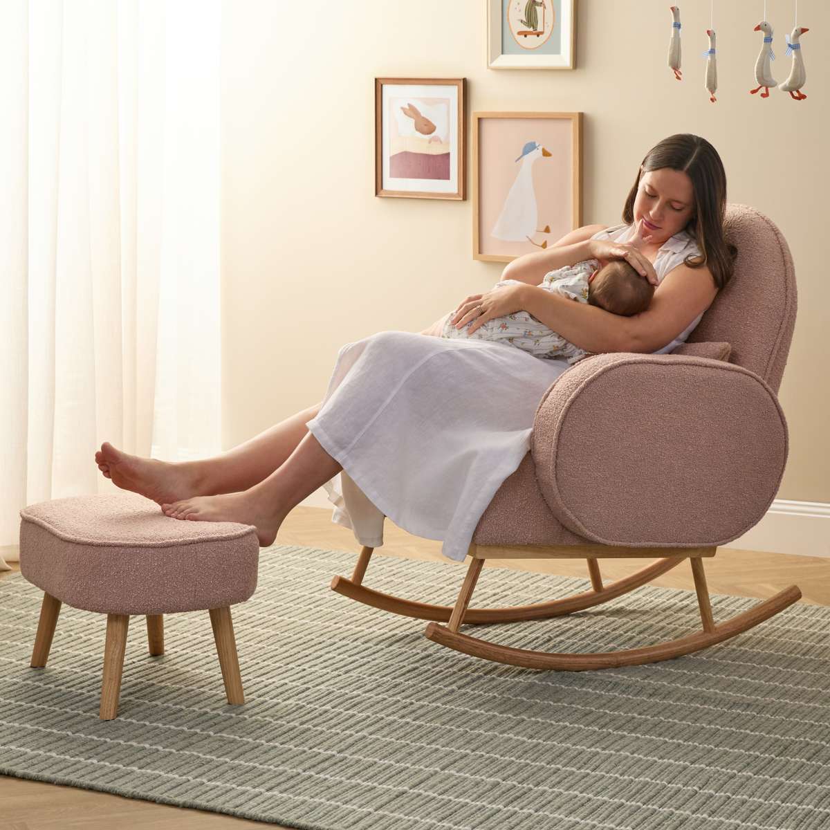 Buddy Stool - Blush - Mocka New Zealand