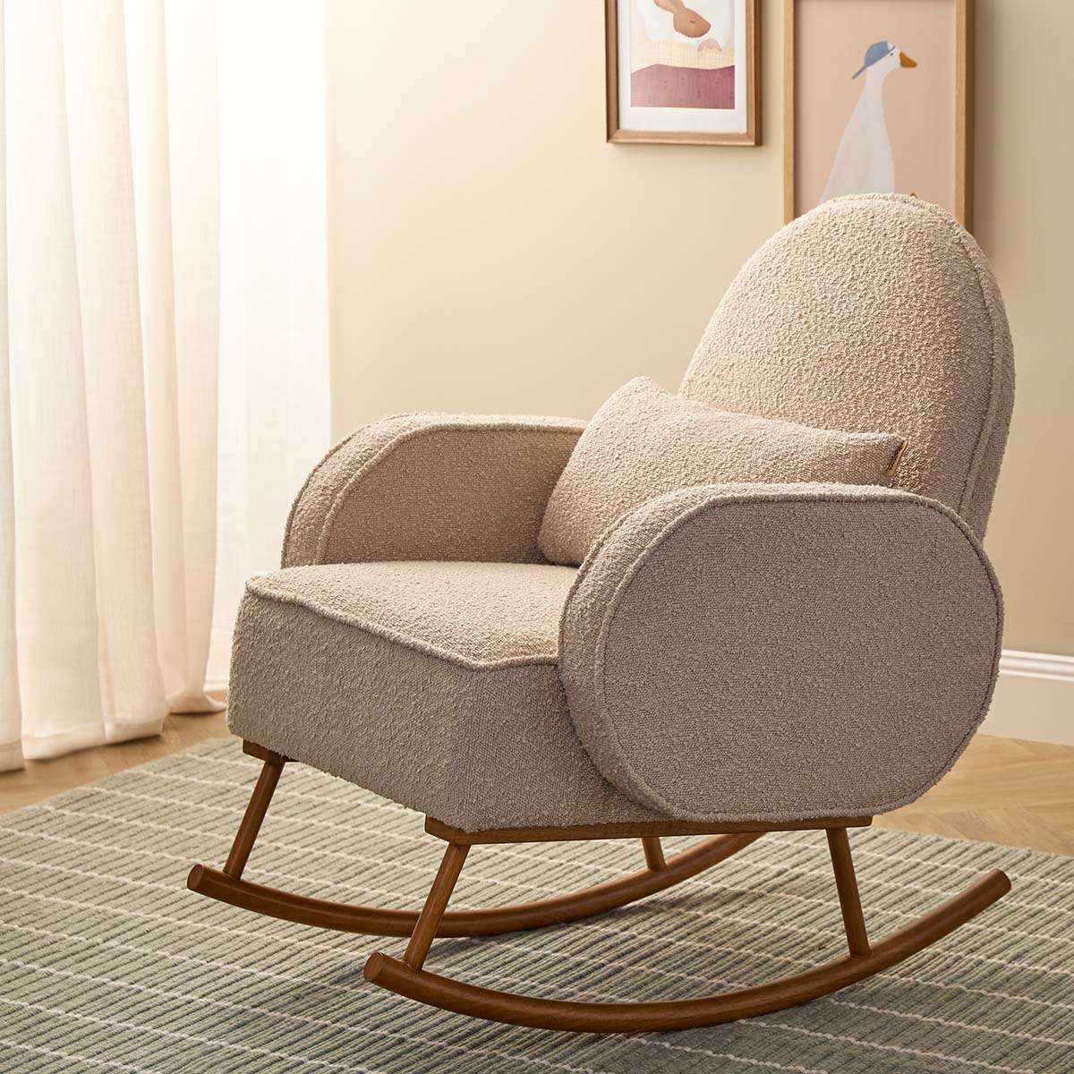 Buddy 2-in-1 Rocking Chair - Latte - Mocka New Zealand