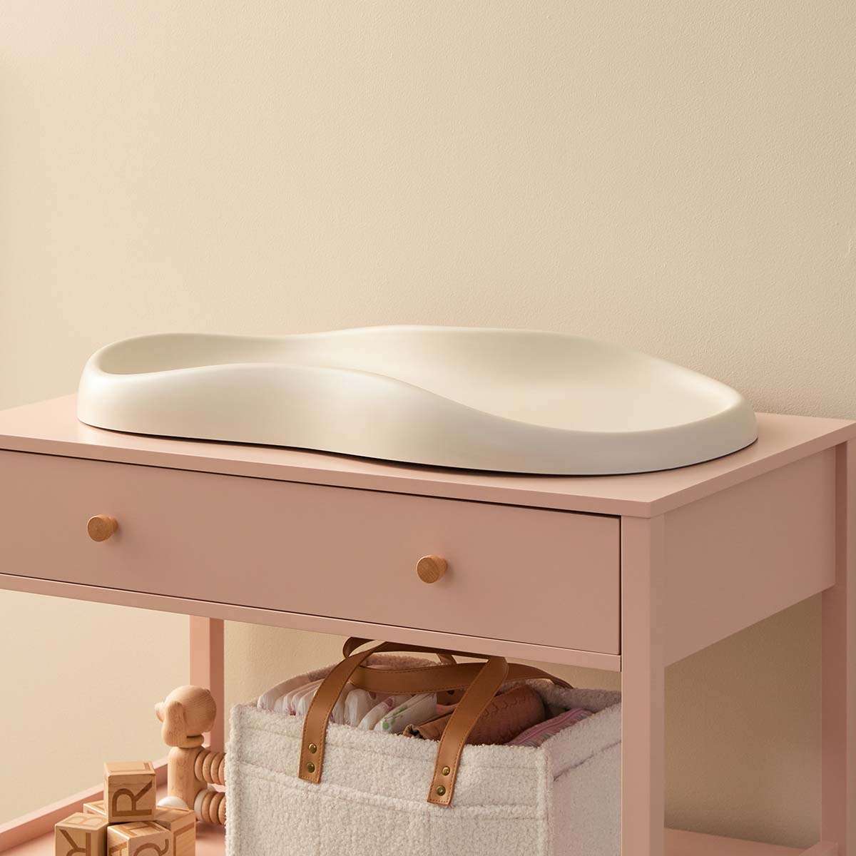 Mocka Baby Wipe Clean Change Pad - Beige - Mocka New Zealand