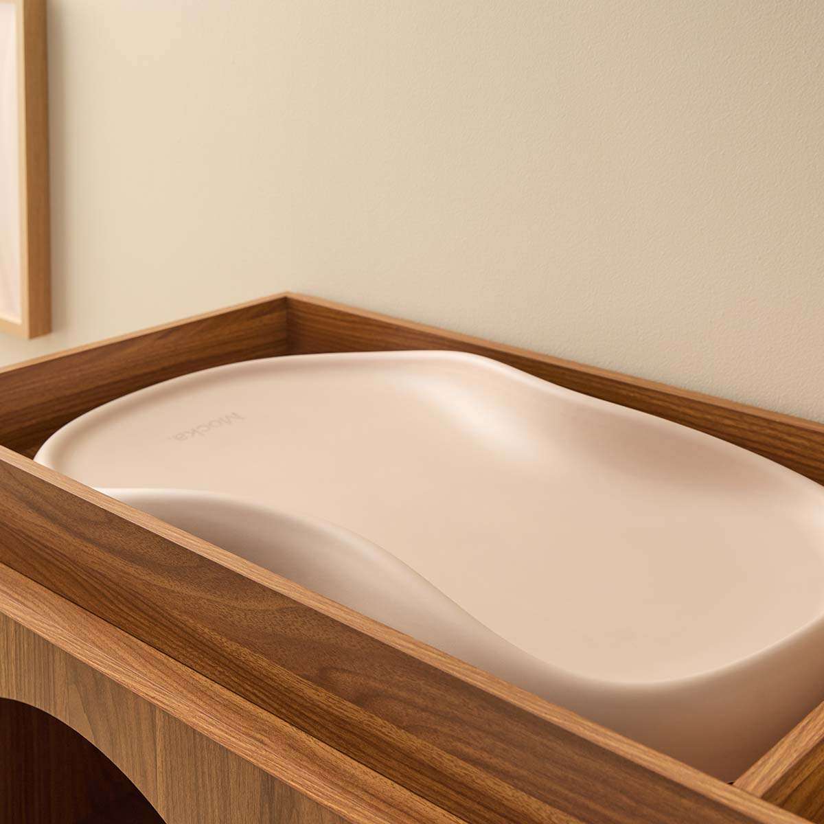 Mocka Baby Wipe Clean Change Pad - Beige - Mocka New Zealand