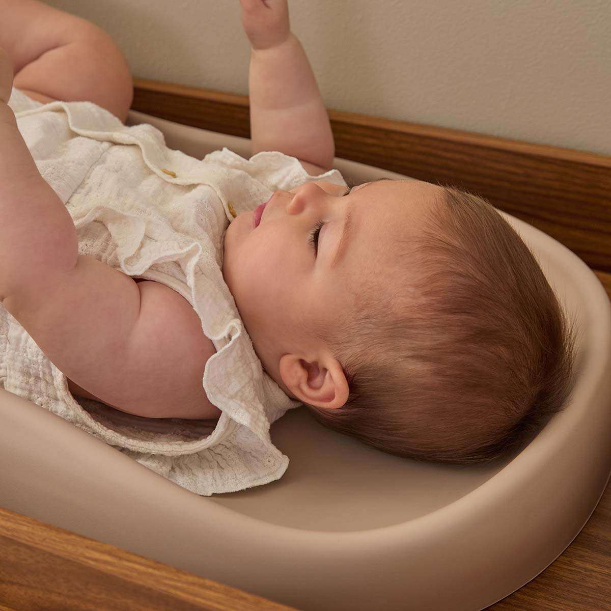 Mocka Baby Wipe Clean Change Pad - Beige - Mocka New Zealand