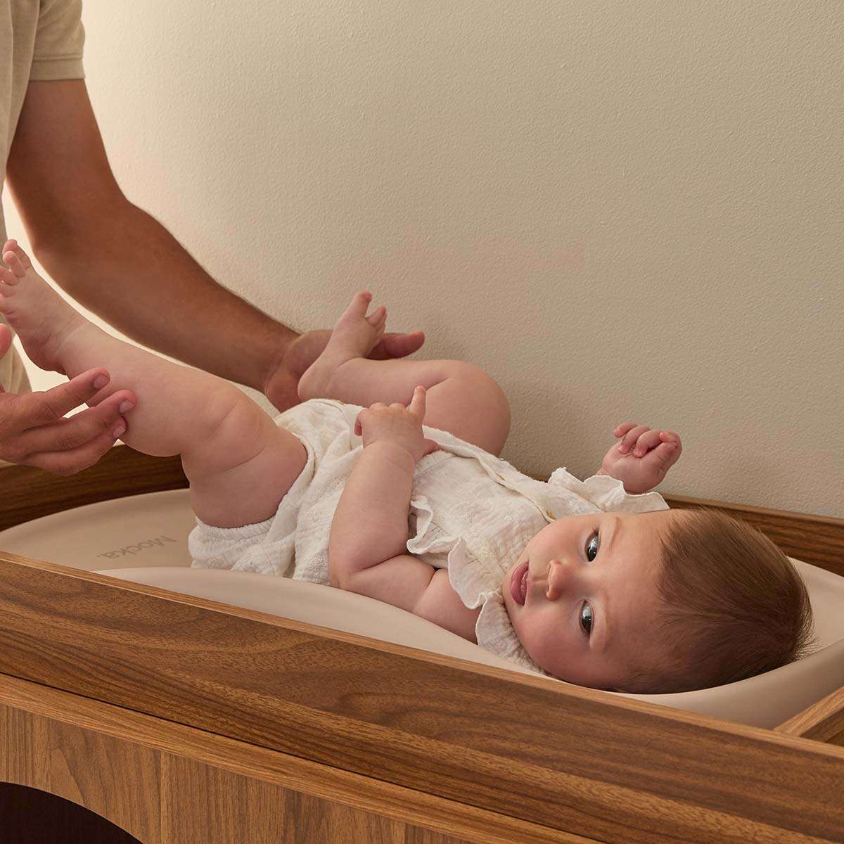 Mocka Baby Wipe Clean Change Pad - Pink - Mocka New Zealand