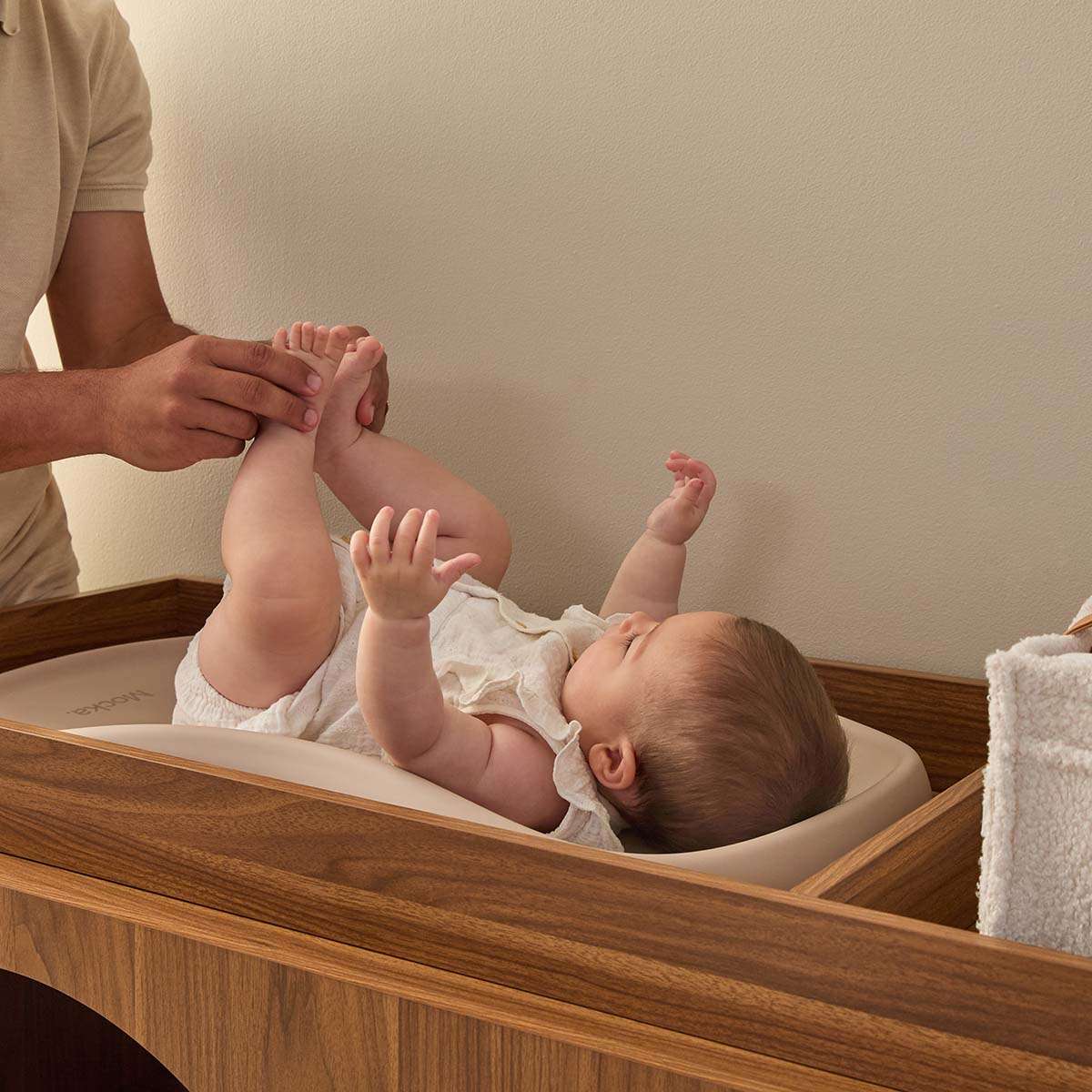 Mocka Baby Wipe Clean Change Pad - Pink - Mocka New Zealand