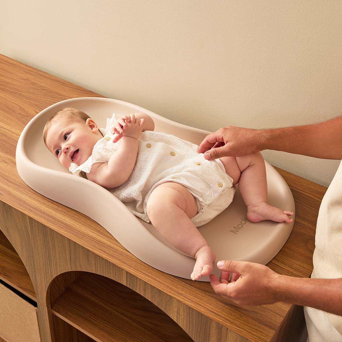 Mocka Baby Wipe Clean Change Pad - Pink - Mocka New Zealand