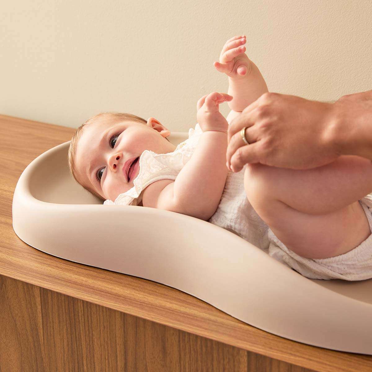 Mocka Baby Wipe Clean Change Pad - Pink - Mocka New Zealand