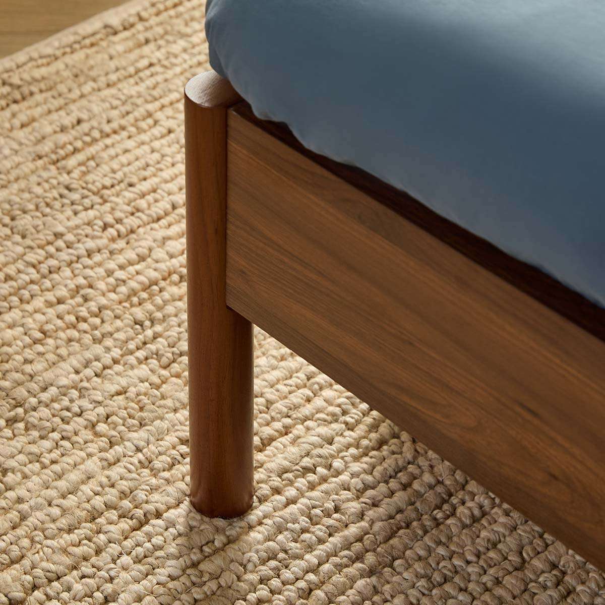 Blair Double Bed - Walnut - Mocka New Zealand