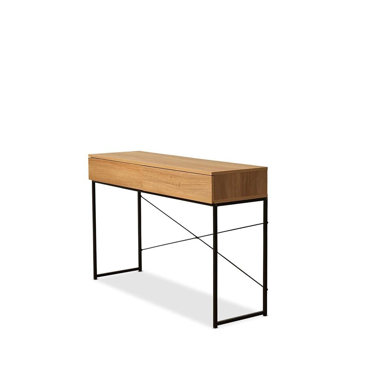 Carter Console Table - Natural/Black - Mocka New Zealand