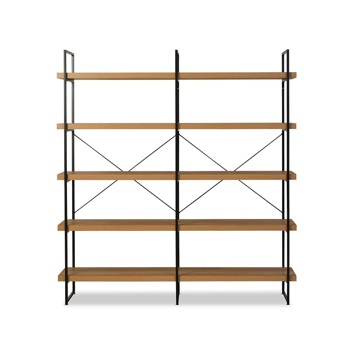 Carter Wide Shelf - Natural Black - Mocka New Zealand