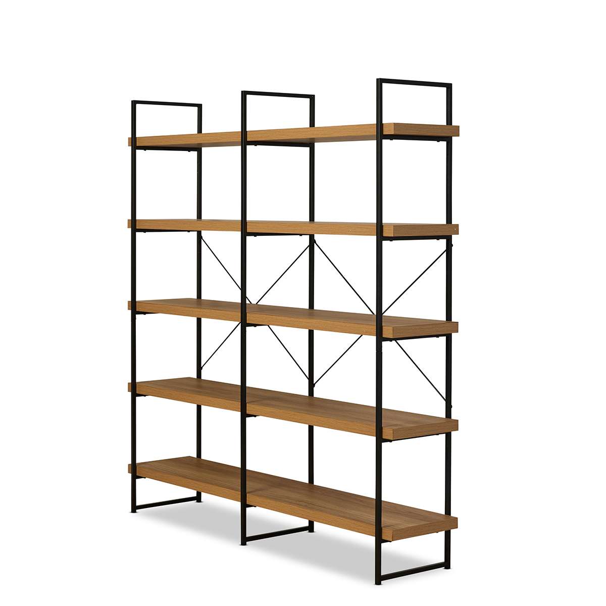 Carter Wide Shelf - Natural Black - Mocka New Zealand