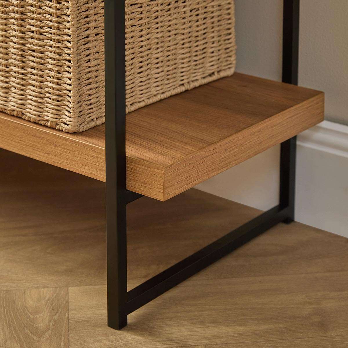 Carter Wide Shelf - Natural Black - Mocka New Zealand