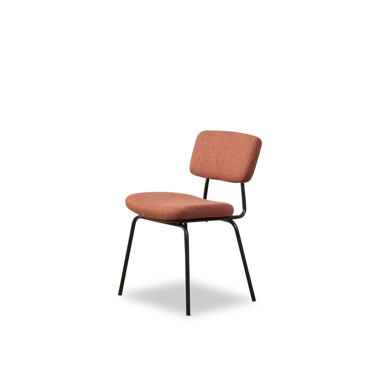 Albert Dining Chair - Set of Two - Rust - Mocka New Zealand