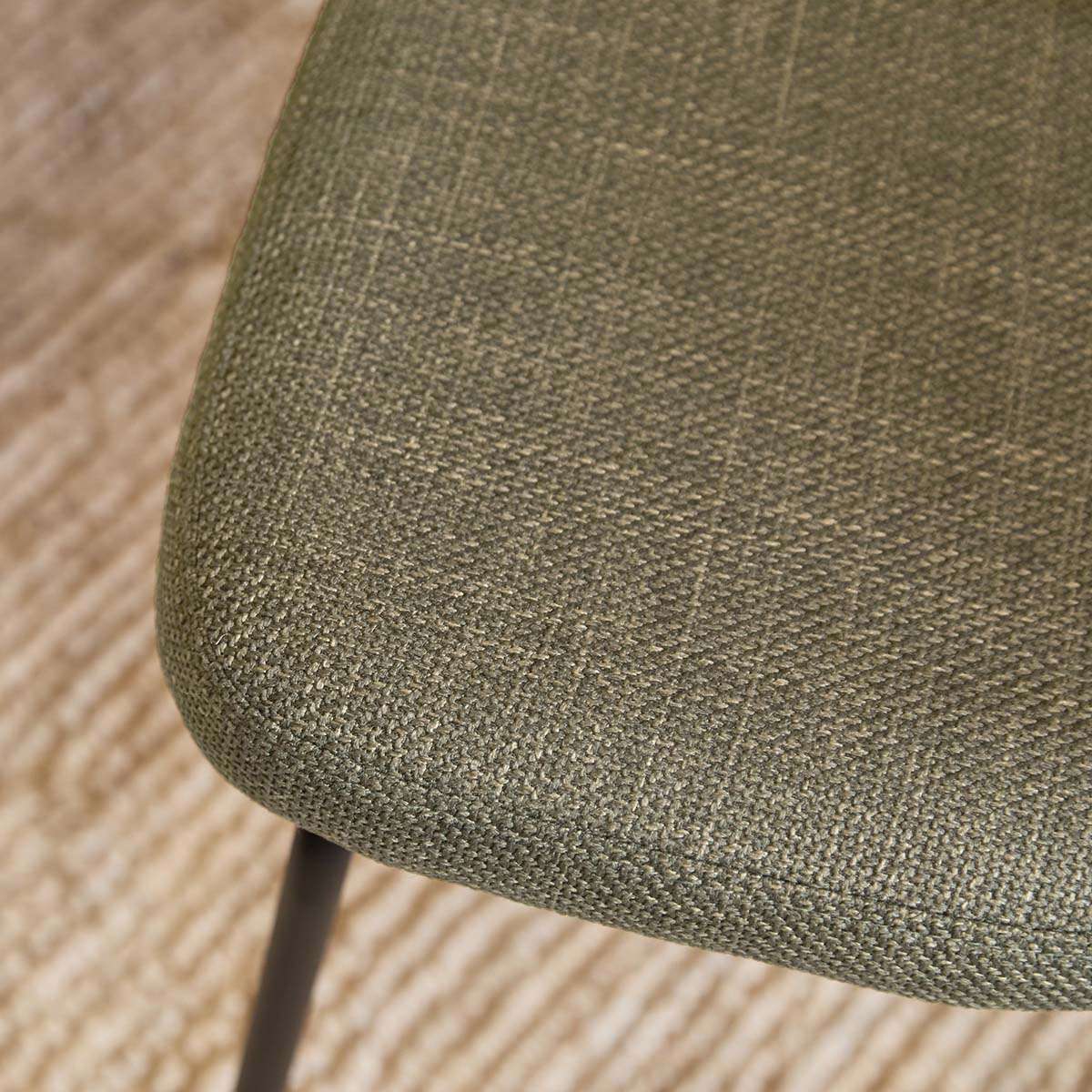 Albert Dining Chair - Set of Two - Dark Green - Mocka New Zealand