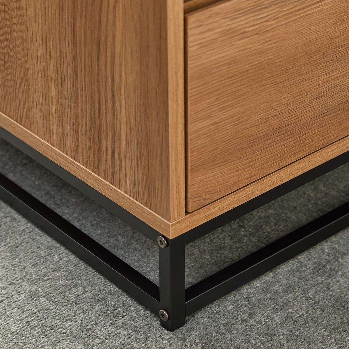 Carter Coffee Table - Natural/Black - Mocka New Zealand