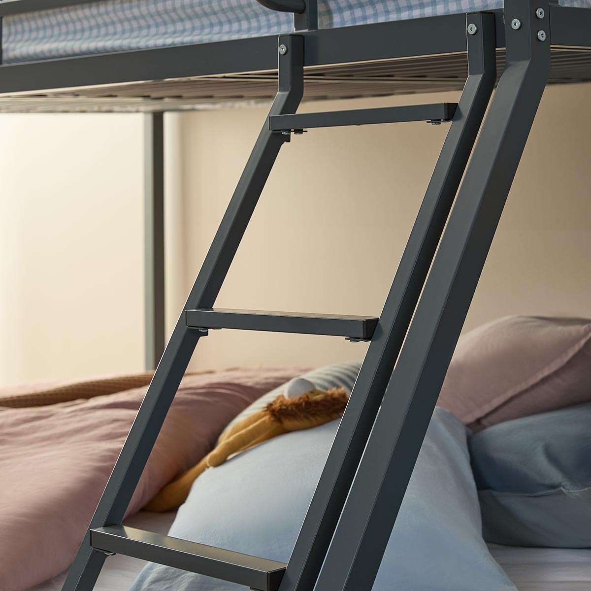 Lacie Triple Bunk Bed - Steele - Mocka New Zealand