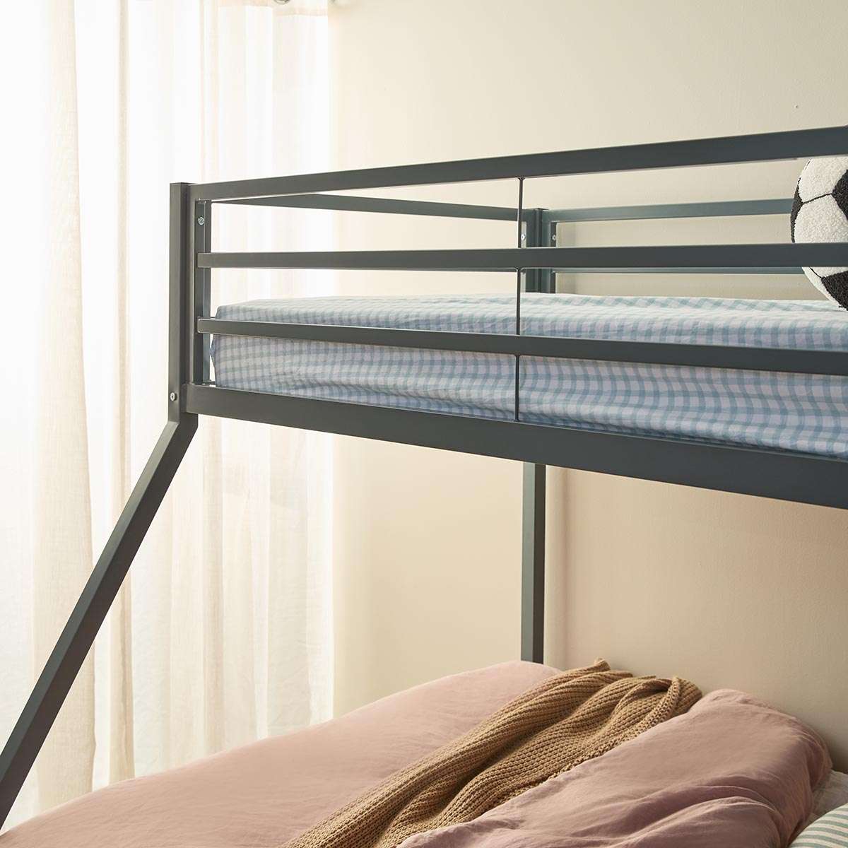 Lacie Triple Bunk Bed - Steele - Mocka New Zealand
