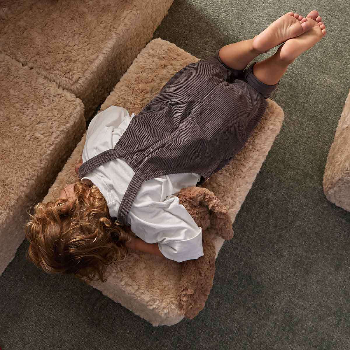 The Mini Chill Ottoman - Beige - Mocka New Zealand