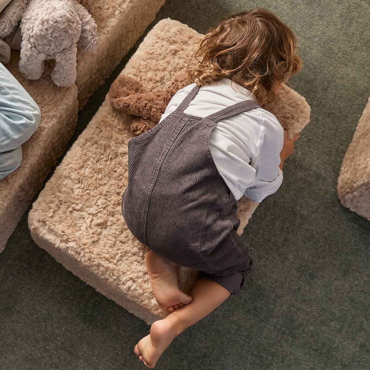 The Mini Chill Ottoman - Beige - Mocka New Zealand
