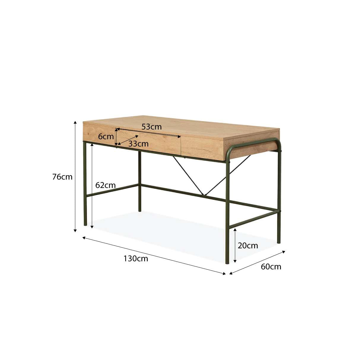 Grover Desk and Chair Bundle - Khaki