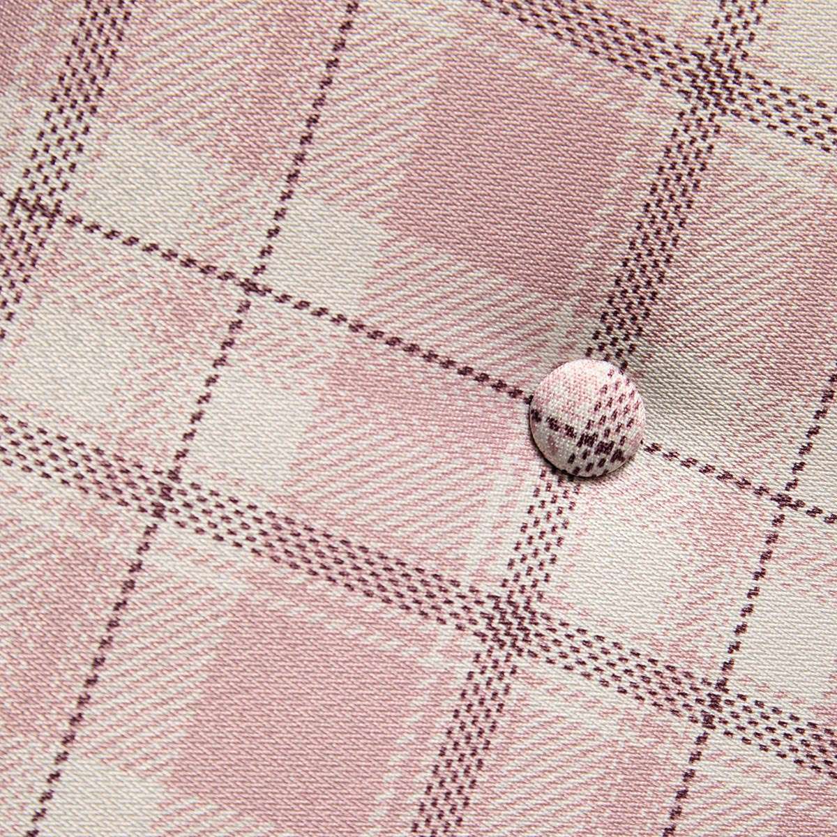 Milly Desk Chair - Pink Plaid - Mocka New Zealand