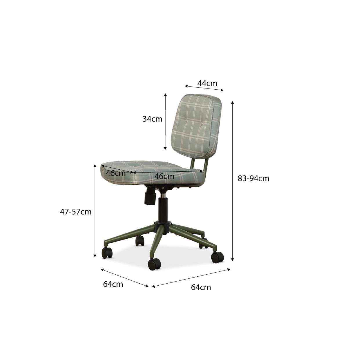 Grover Desk and Chair Bundle - Khaki