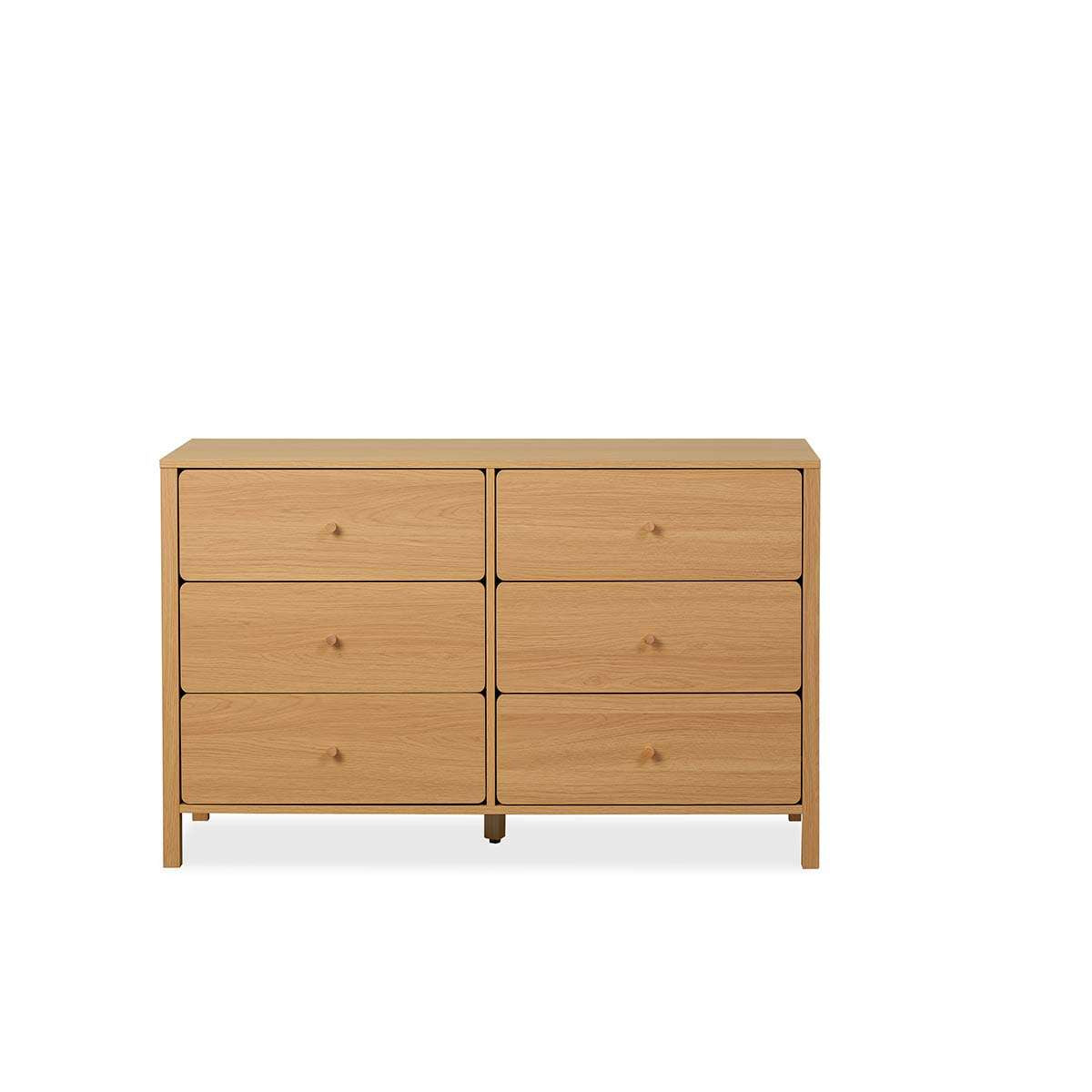 Ollie Six Drawer - Natural - Mocka New Zealand