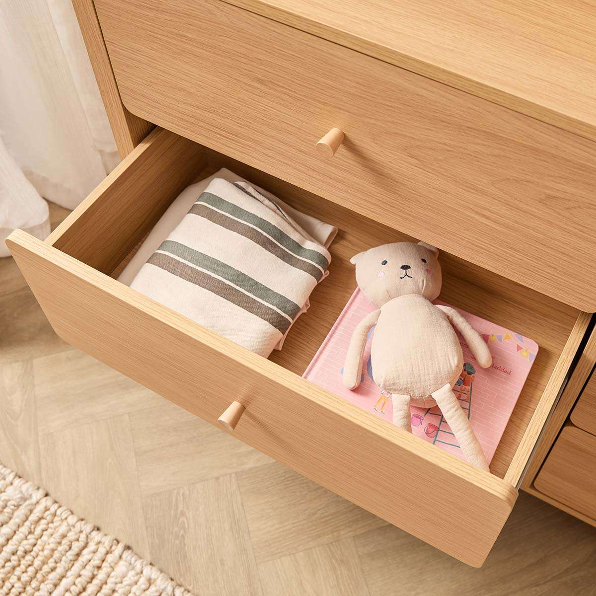 Ollie Six Drawer - Natural - Mocka New Zealand