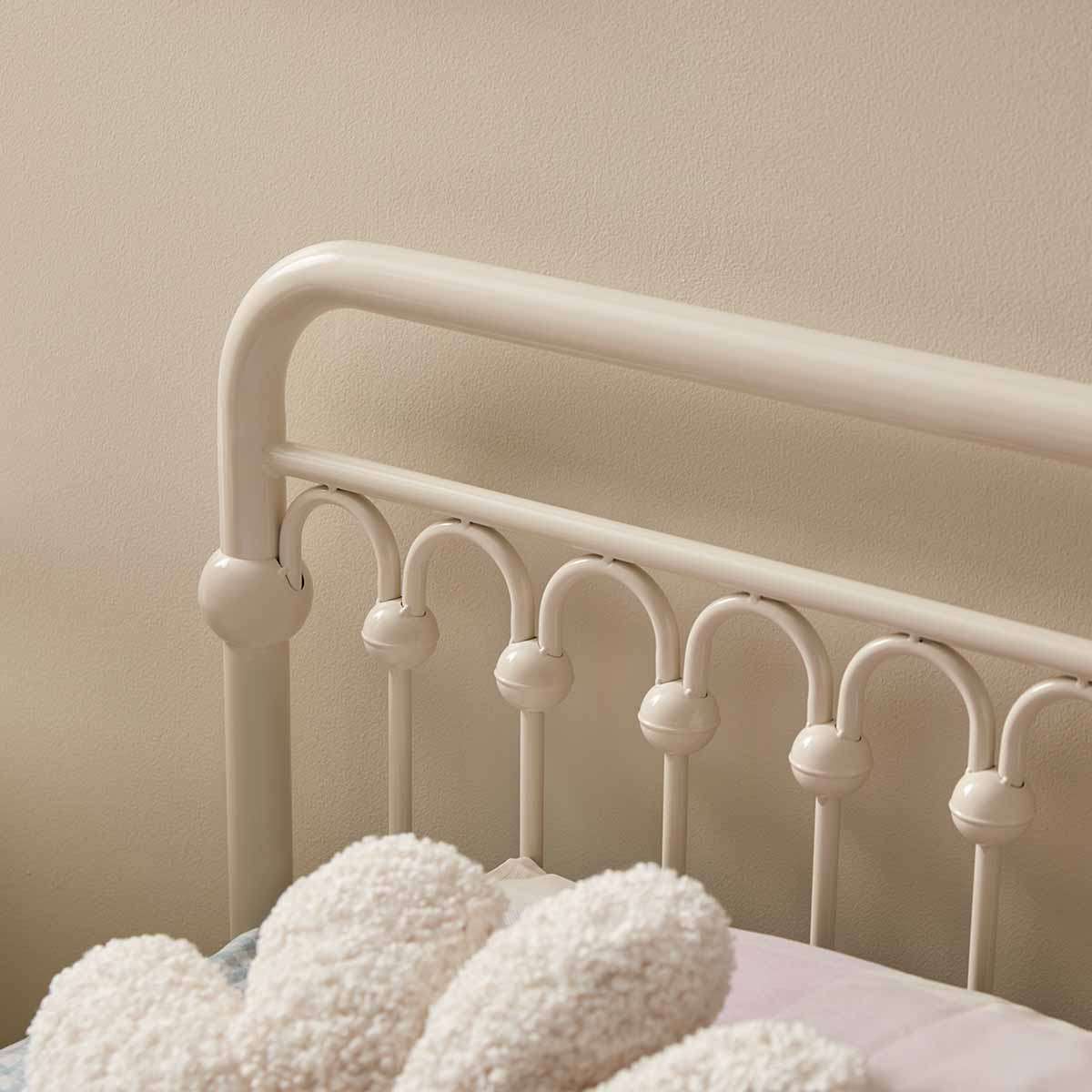 Classic Cottage Bed - King Single - Cream - Mocka New Zealand