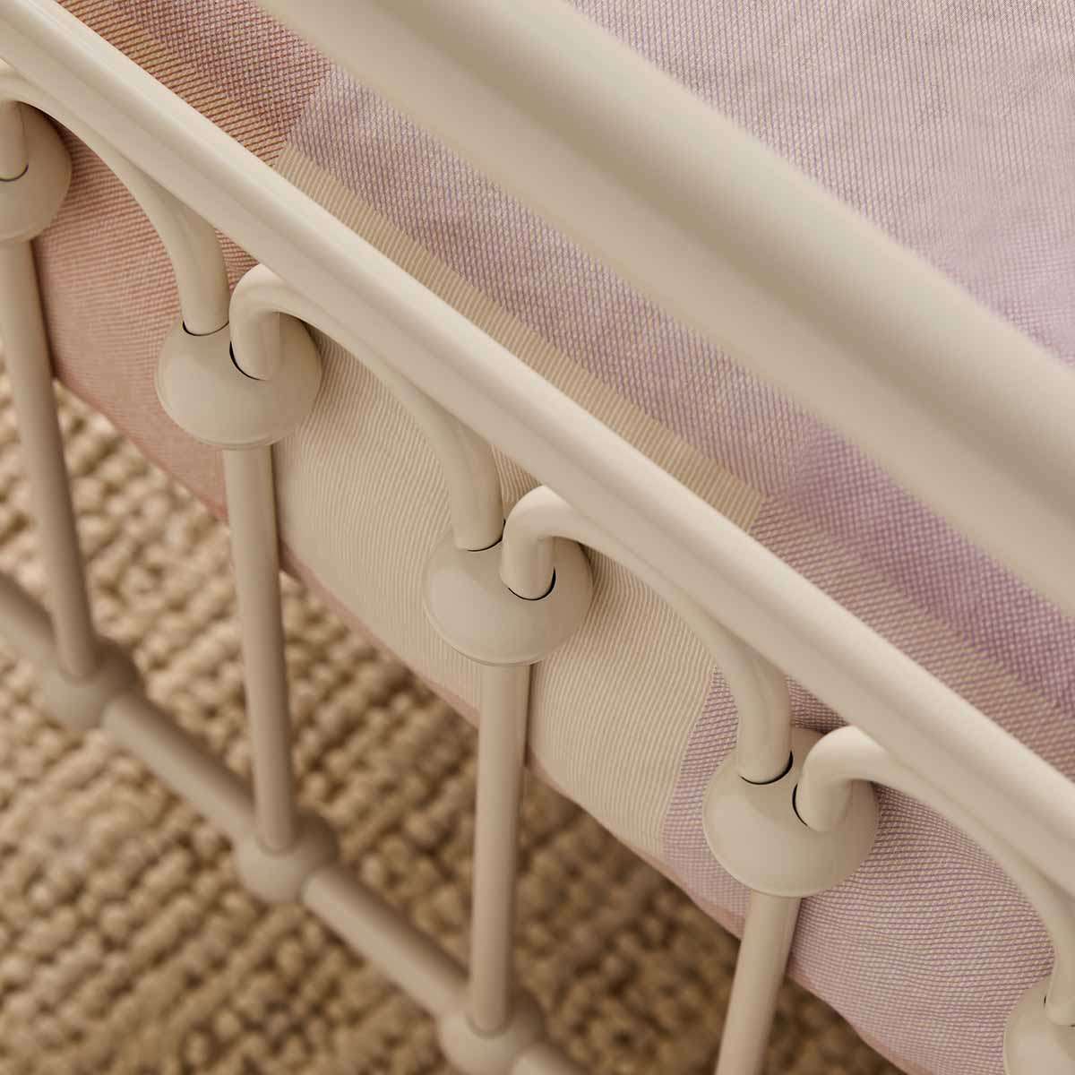 Classic Cottage Bed - King Single - Cream - Mocka New Zealand