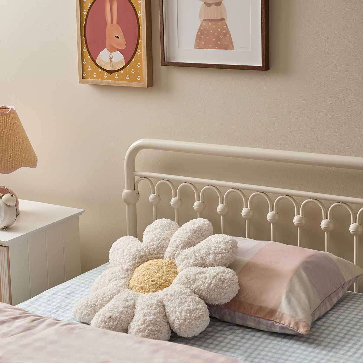 Classic Cottage Bed - King Single - Cream - Mocka New Zealand